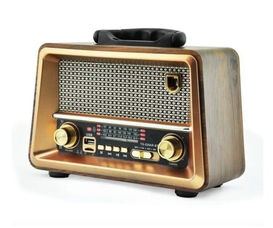 Nešiojamas radijo imtuvas stilingas retro radijas